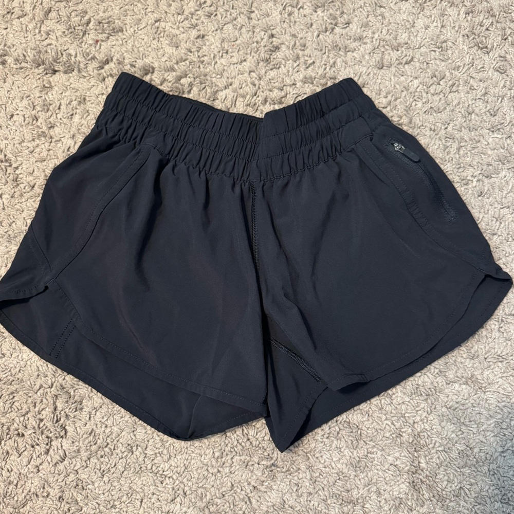 Black Lululemon Running Shorts